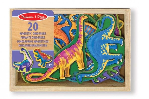 razno MELISSA AND DOUG Magnetni leseni dinozauri, Melissa and Doug 10475